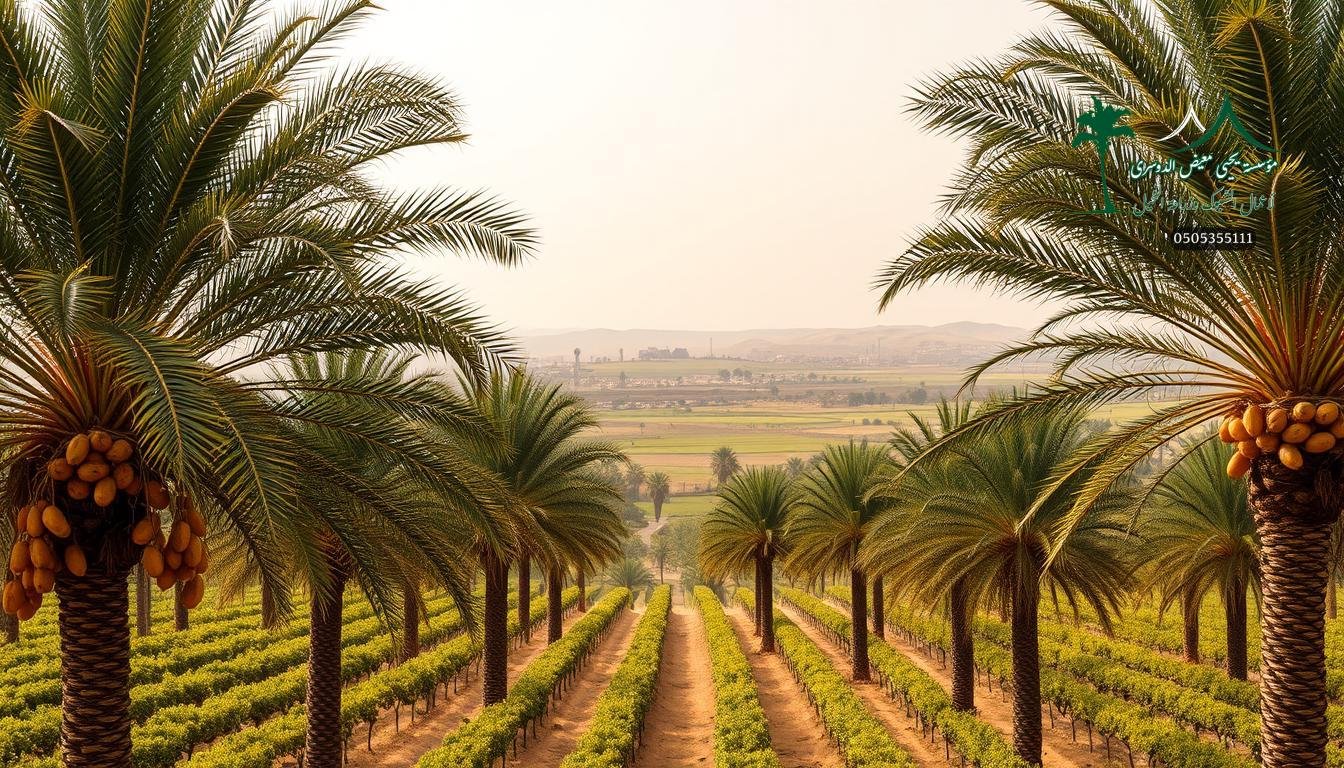 أنواع النخيل المثمر