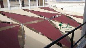 تركيب مظلات مظلات شد اشكال مظلات الشد الانشائي 3