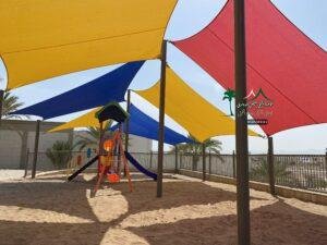 تركيب مظلات مظلات شد اشكال مظلات الشد الانشائي 4