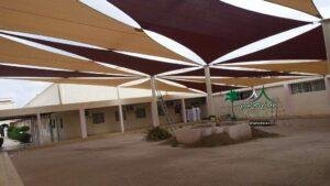 تركيب مظلات مظلات شد اشكال مظلات الشد الانشائي 6