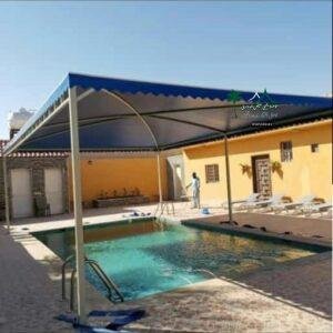 مظلات مسابح اغطية مسابح تركيب مظلة للمسبح 2
