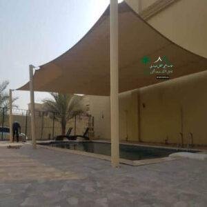 مظلات مسابح كل ما تحتاج معرفته عن المظلات بأنواعها مظلات سيارات، مظلات مدارس، مظلات حدائق، مظلات مواقف، مظلات مسابح أنواع المظلات 13