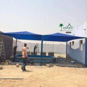 مظلات مسابح كل ما تحتاج معرفته عن المظلات بأنواعها مظلات سيارات، مظلات مدارس، مظلات حدائق، مظلات مواقف، مظلات مسابح أنواع المظلات 17