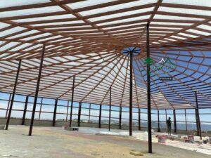 مظلات مودرن تركيب مظلات خشبية